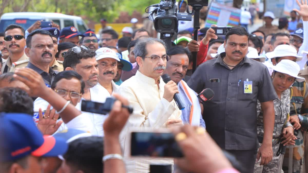 Uddhav Thackeray Visit To Barsu