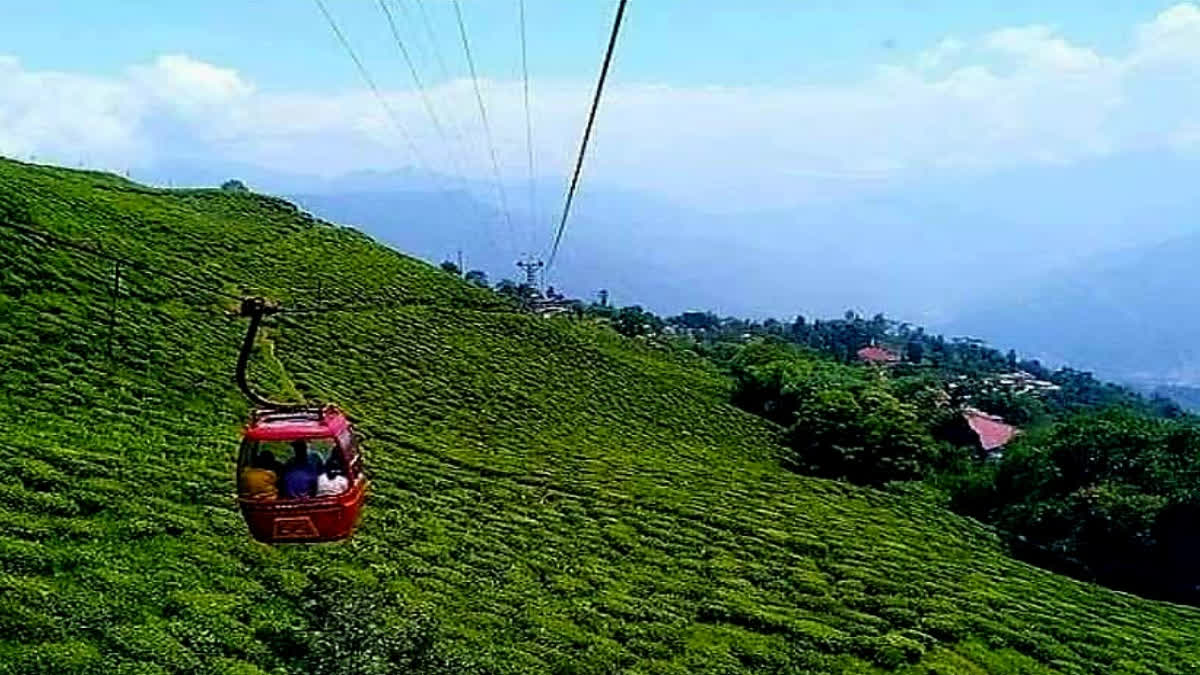 Darjeeling-Bijanbari Ropeway ETV BHARAT