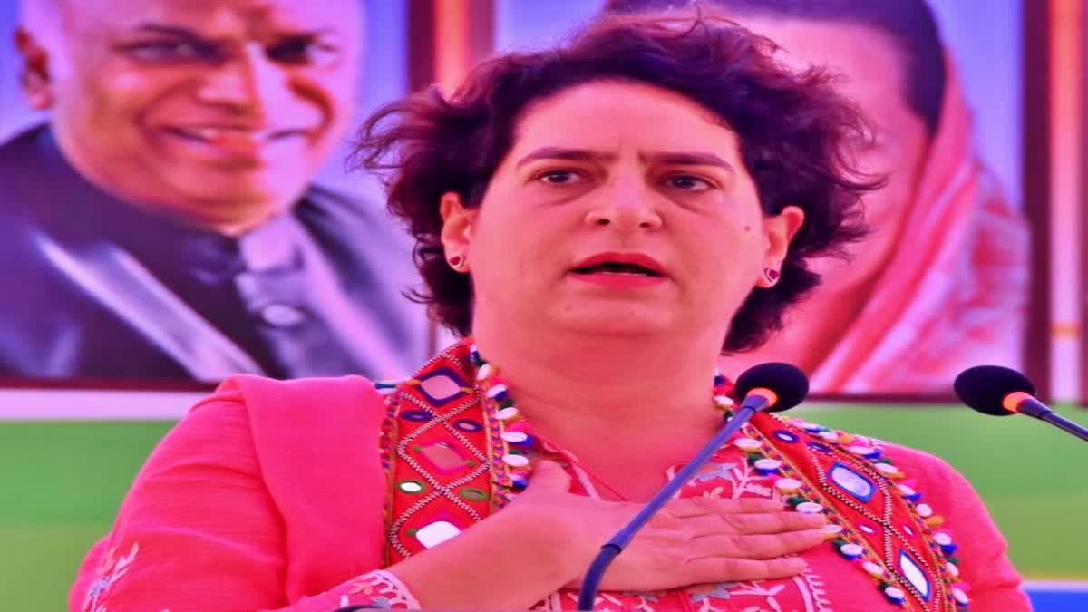 Congress leader Priyanka Gandhi