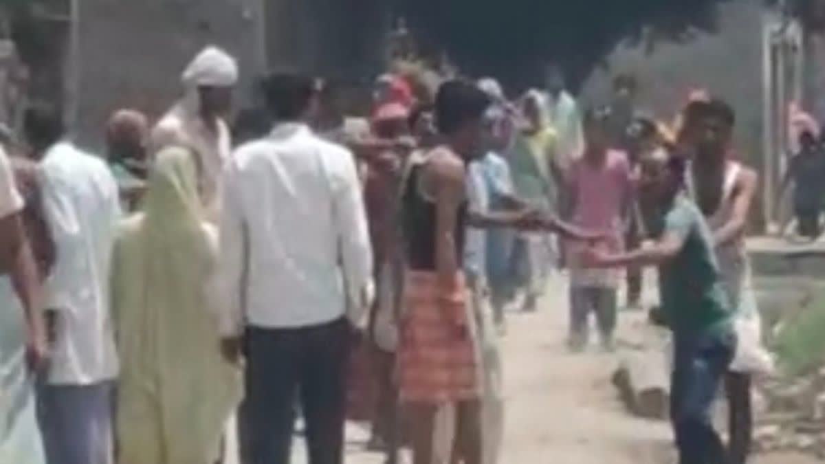 stone pelting Sambhal