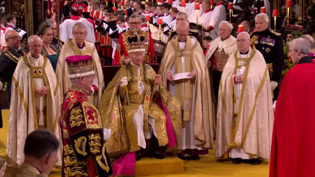 King Charles-III became the King of Britain, coronation ceremony