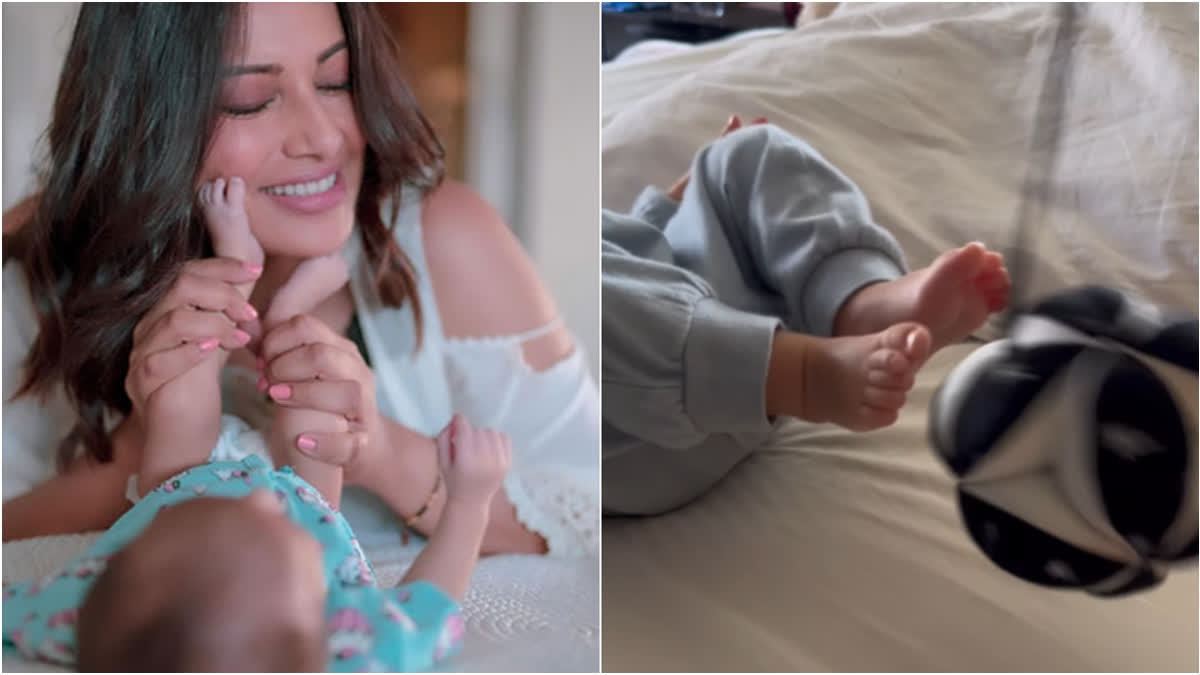 Bipasha Basu drops cute video of daughter Devi, calls her 'natural athlete' as she plays with a ball