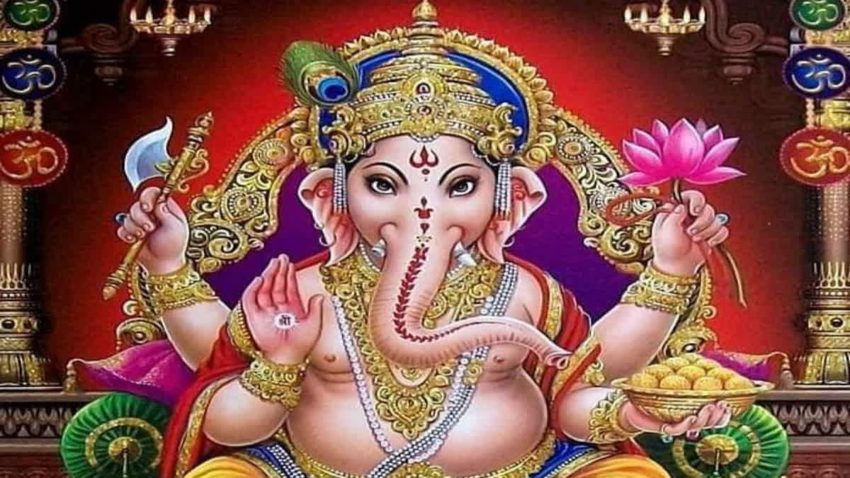 Ganpati worship on Wednesday