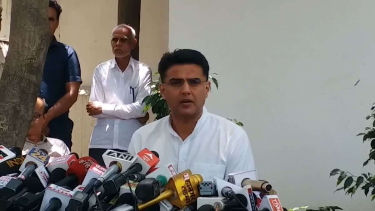 Sachin Pilot Foot March