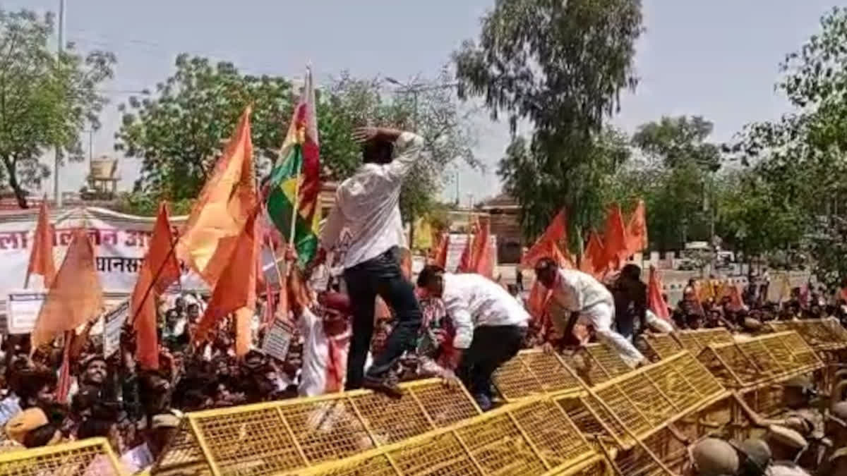 BJP leaders opposed new districts, hold swabhiman rally in Jodhpur