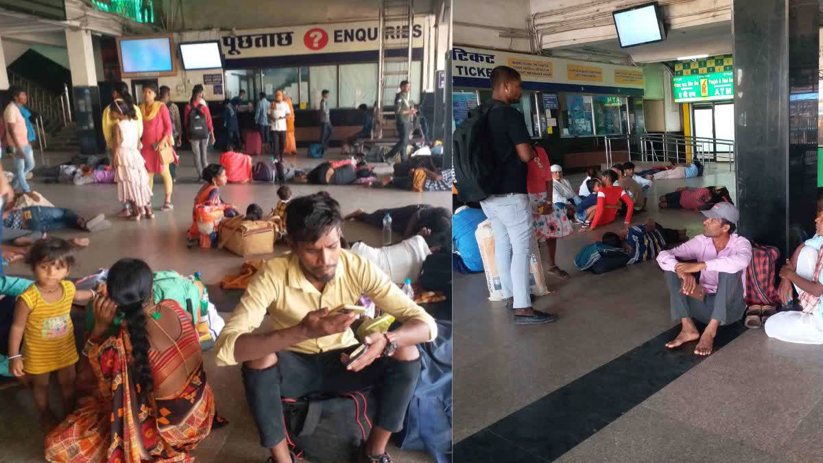 Mega Block in Raipur Railway Station