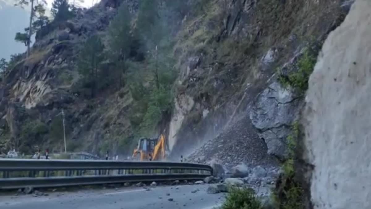 landslide in Kinnaur