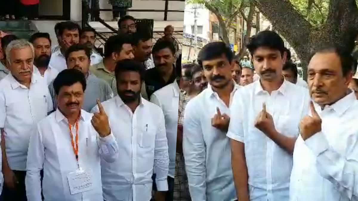 Voting from Vijayanagar, Govindarajanagar candidates