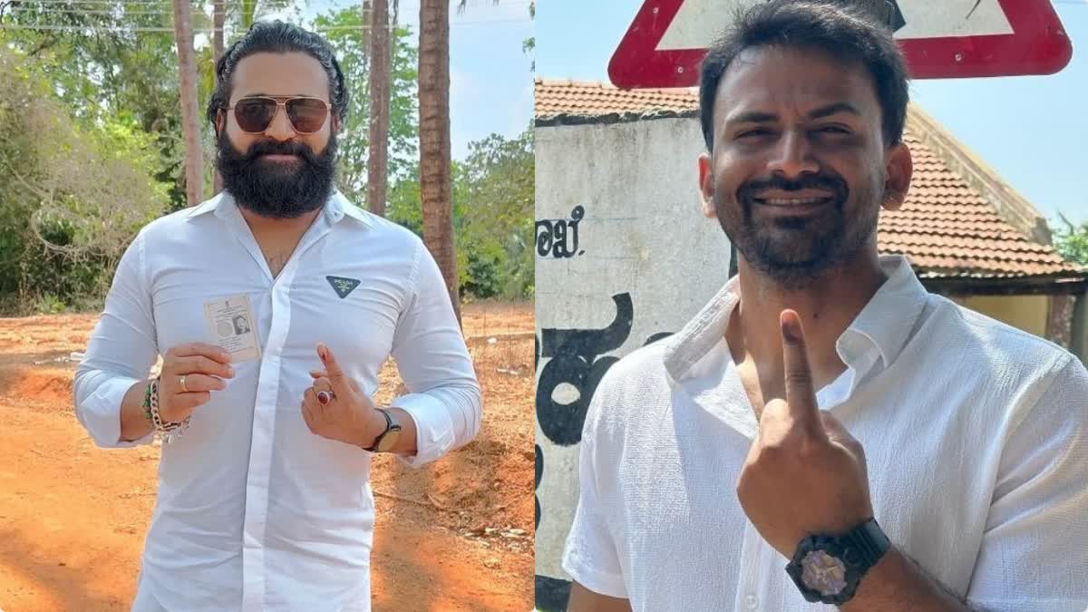 Dhananjaya Rishab shetty voted