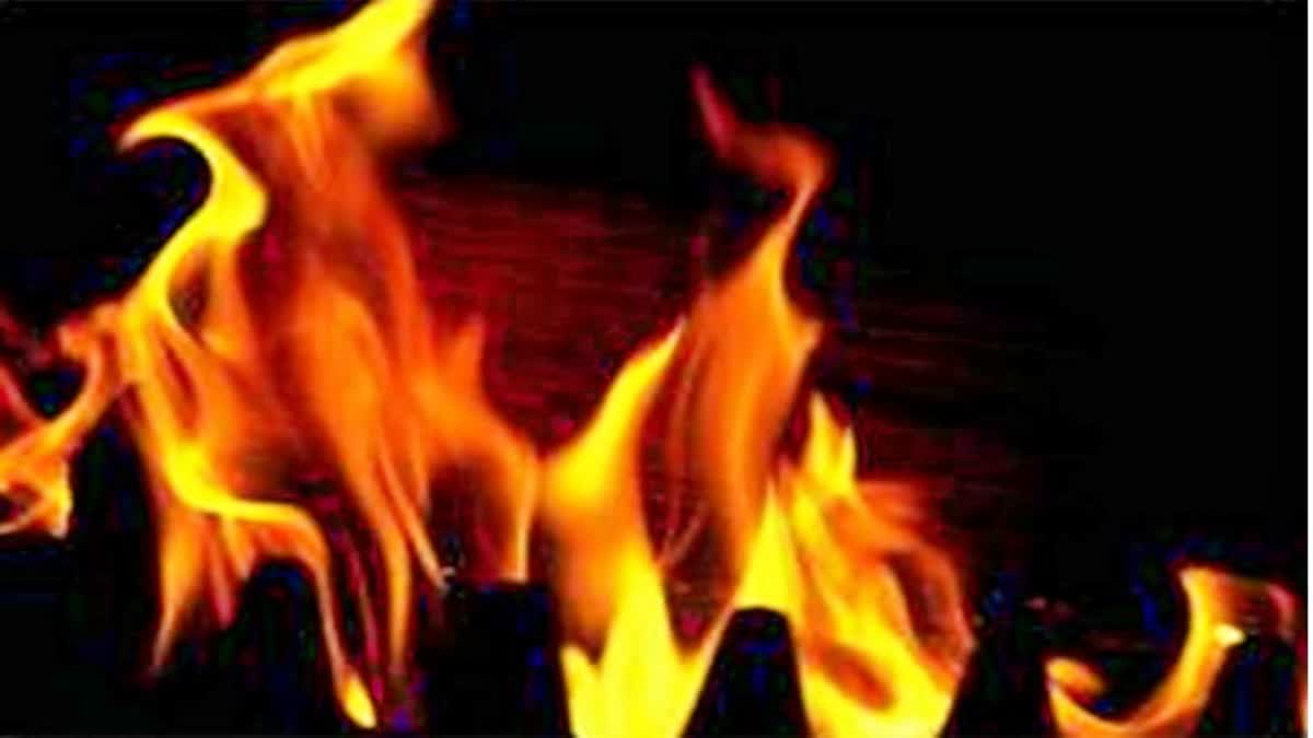 Woman and her four children charred to death