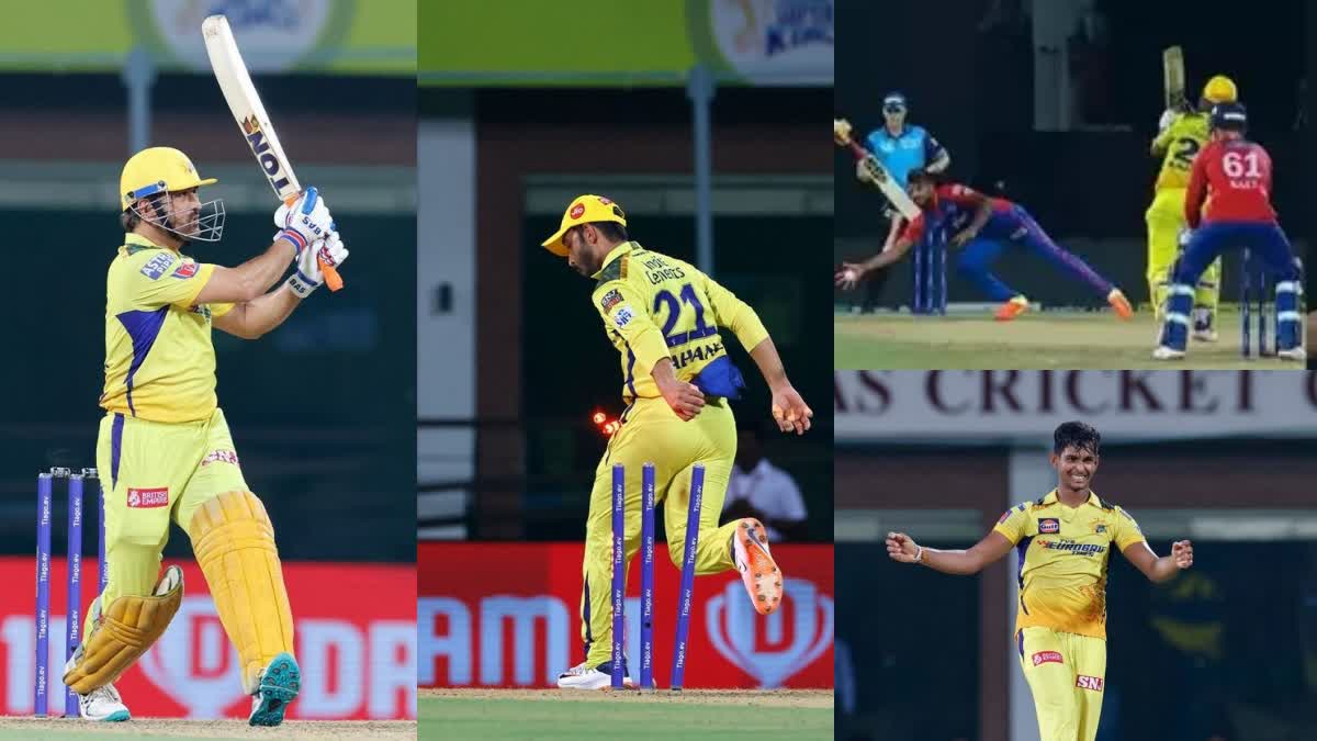 IPL 2023 CSk Delhi viral videos