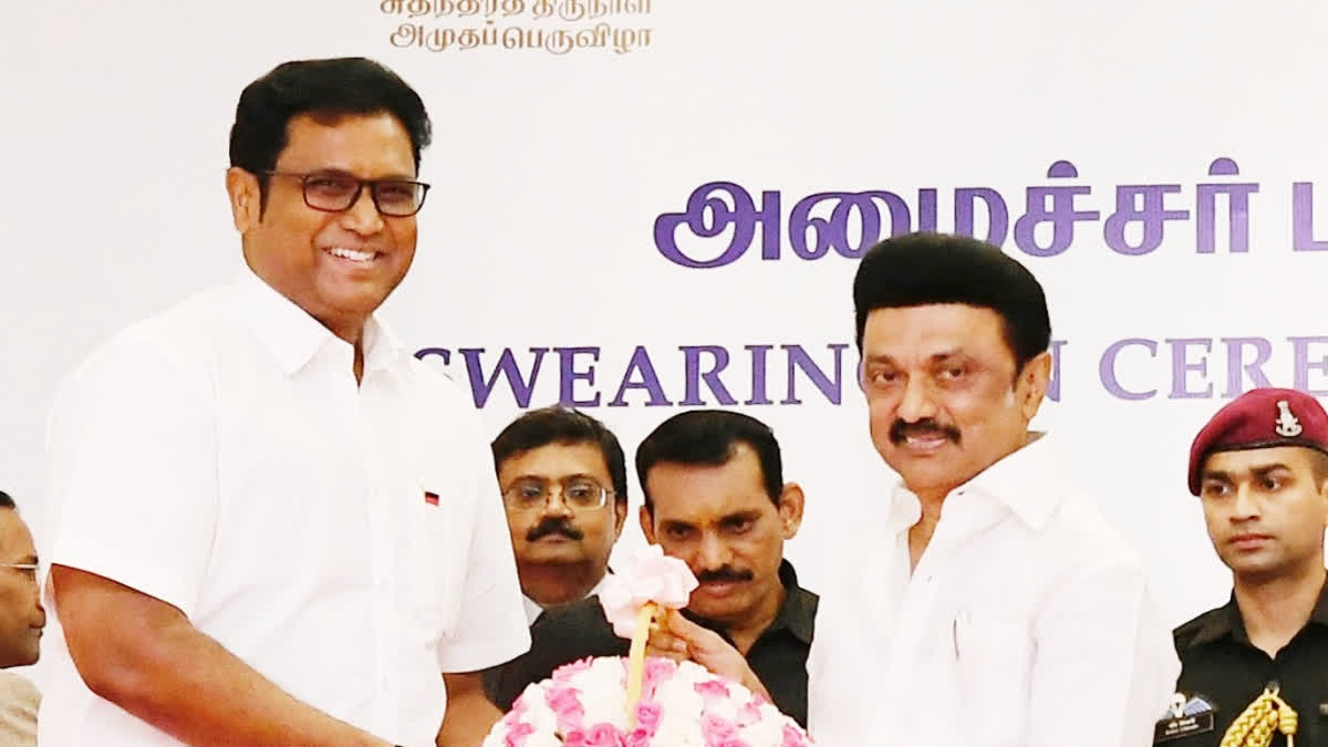 Tamil Nadu Cabinet Reshuffle: TRB Rajaa Sworn In As Minister, PTR Moved ...