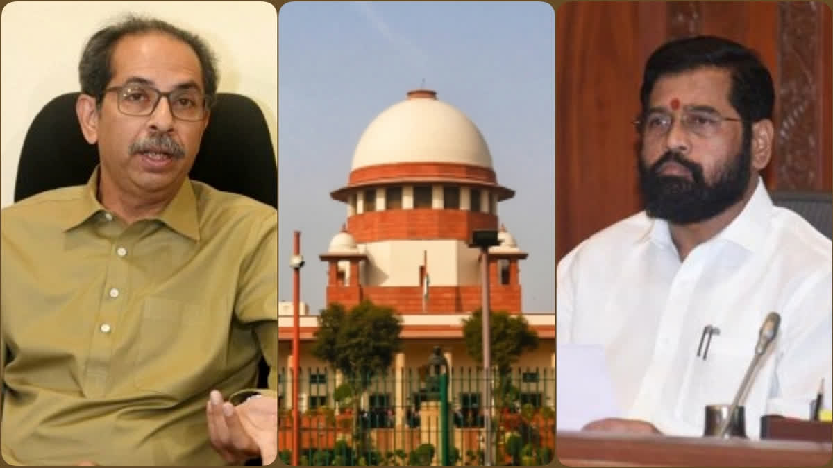 Big win for Uddhav camp SC says Shinde Speaker appointment illegal  Big win for Uddhav camp  മഹാരാഷ്‌ട്ര  മഹാരാഷ്‌ട്രയിലെ വിശ്വാസ വോട്ടെടുപ്പ്  ഉദ്ധവ് താക്കറെ  ഏക്‌നാഥ് ഷിൻഡെ  സുപ്രീം കോടതി  ഡി വൈ ചന്ദ്രചൂഢ്  Uddhav Thackeray Vs Eknath Shinde  Uddhav Thackeray  Eknath Shinde  SHIV SENA  SUPREME COURT VERDICT ON SHIV SENA