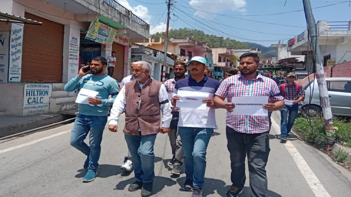 Someshwar Congress Protest