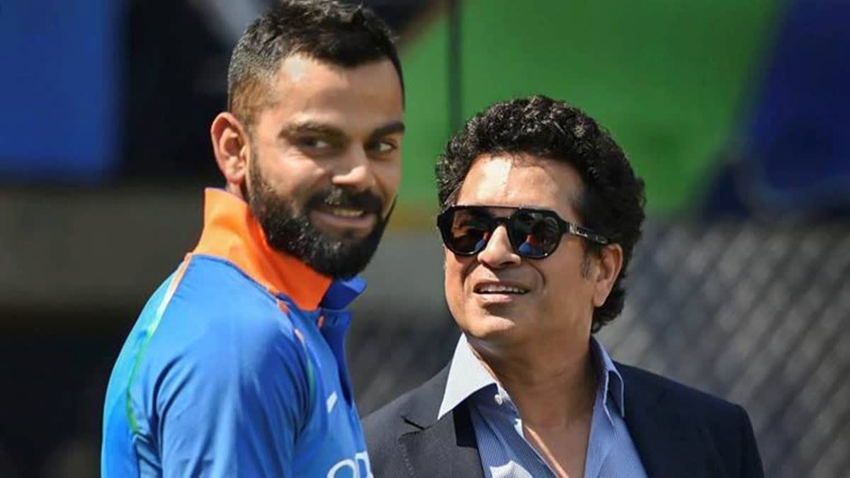 Virat Kohli, Sachin Tendulkar