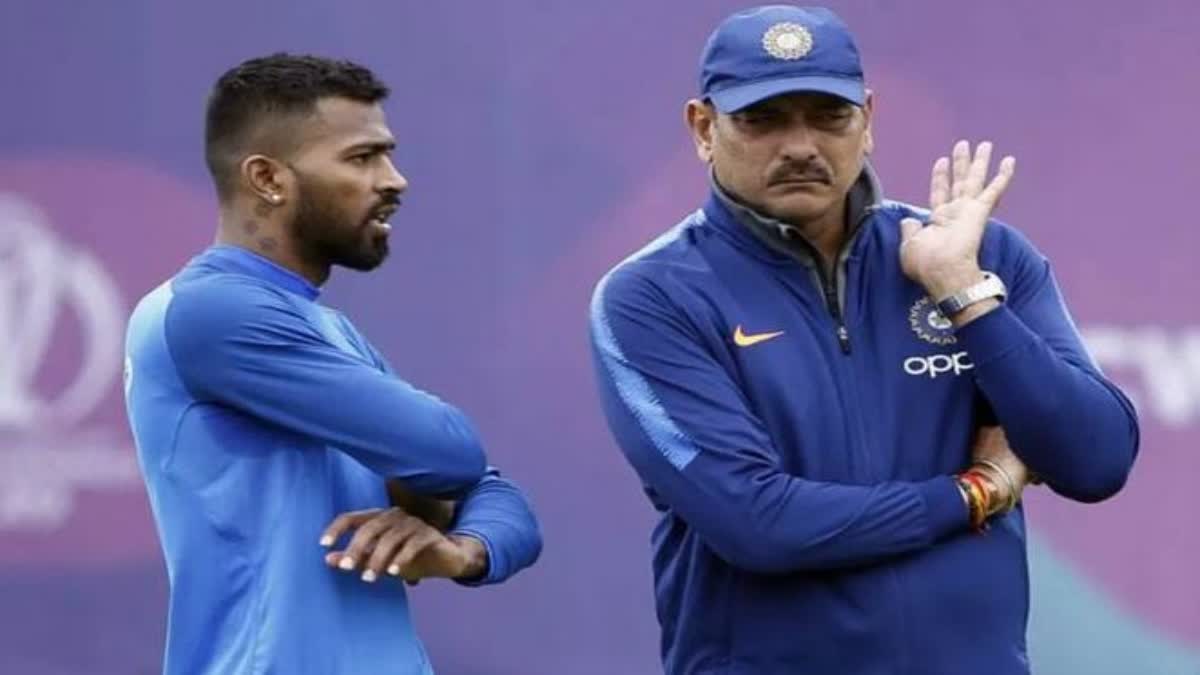 Hardik Pandya, Ravi Shastri