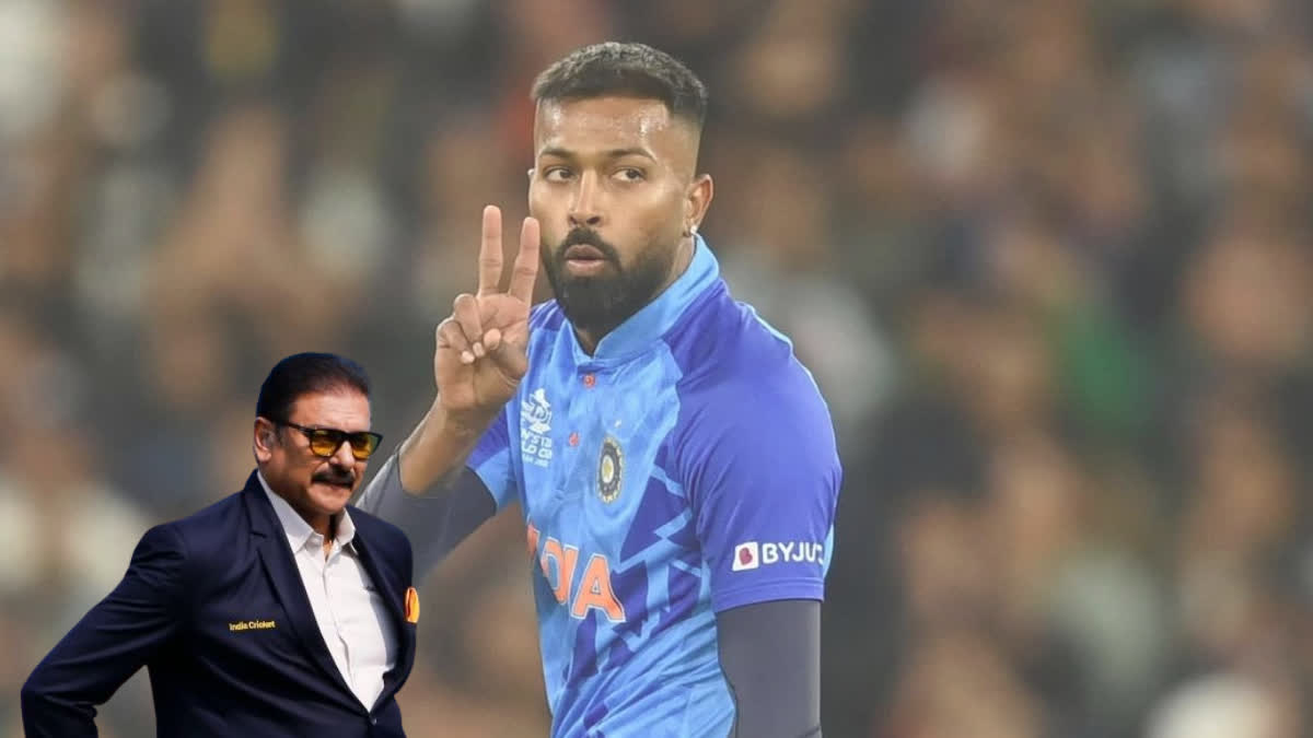 Ravi Shastri on Hardik ETV BHARAT