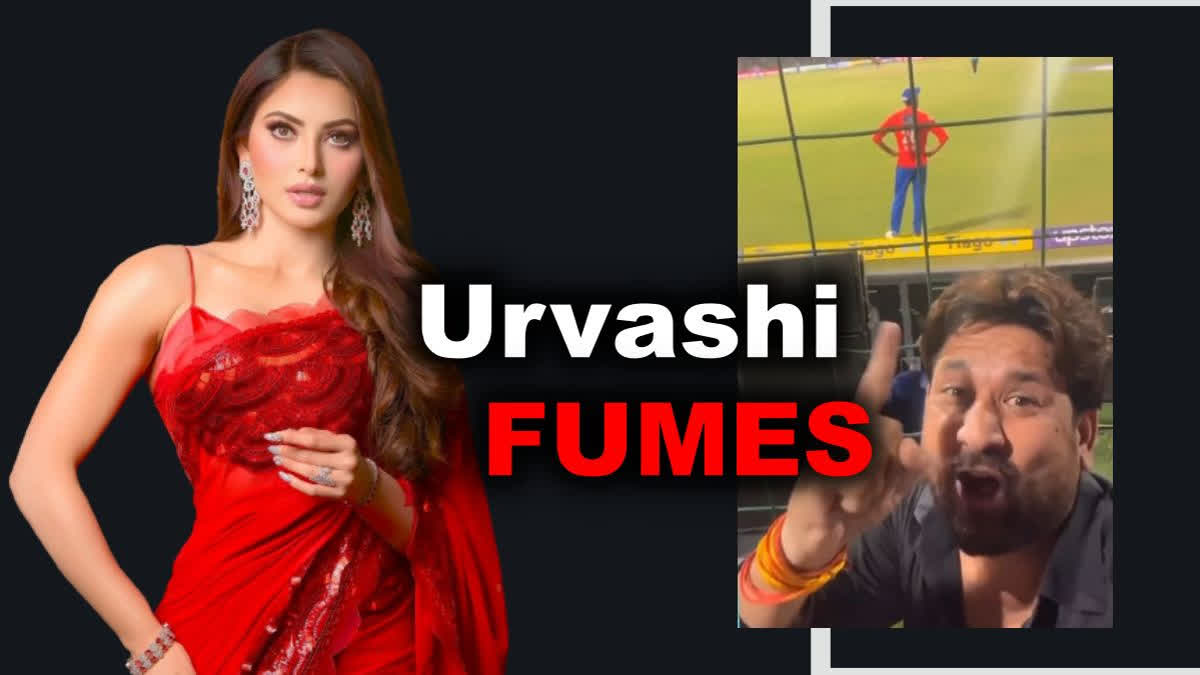 Urvashi Rautela loses cool