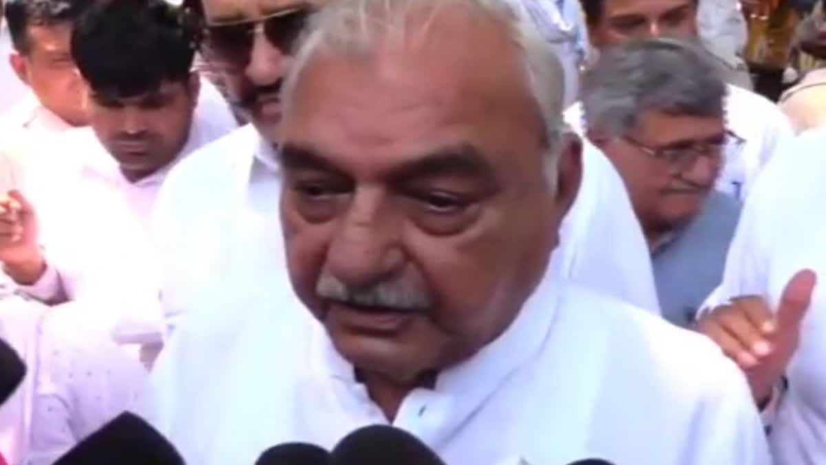 Former CM Bhupinder Singh Hooda