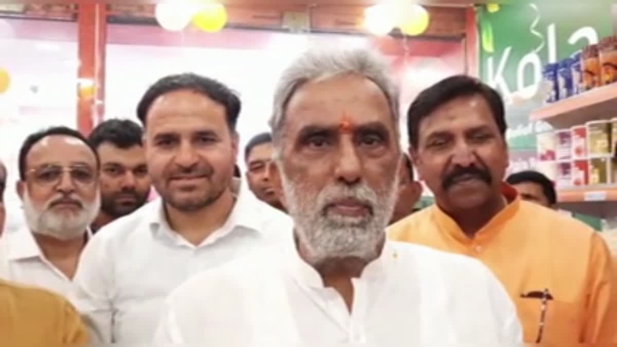 union minister of state Krishan Pal gurjar