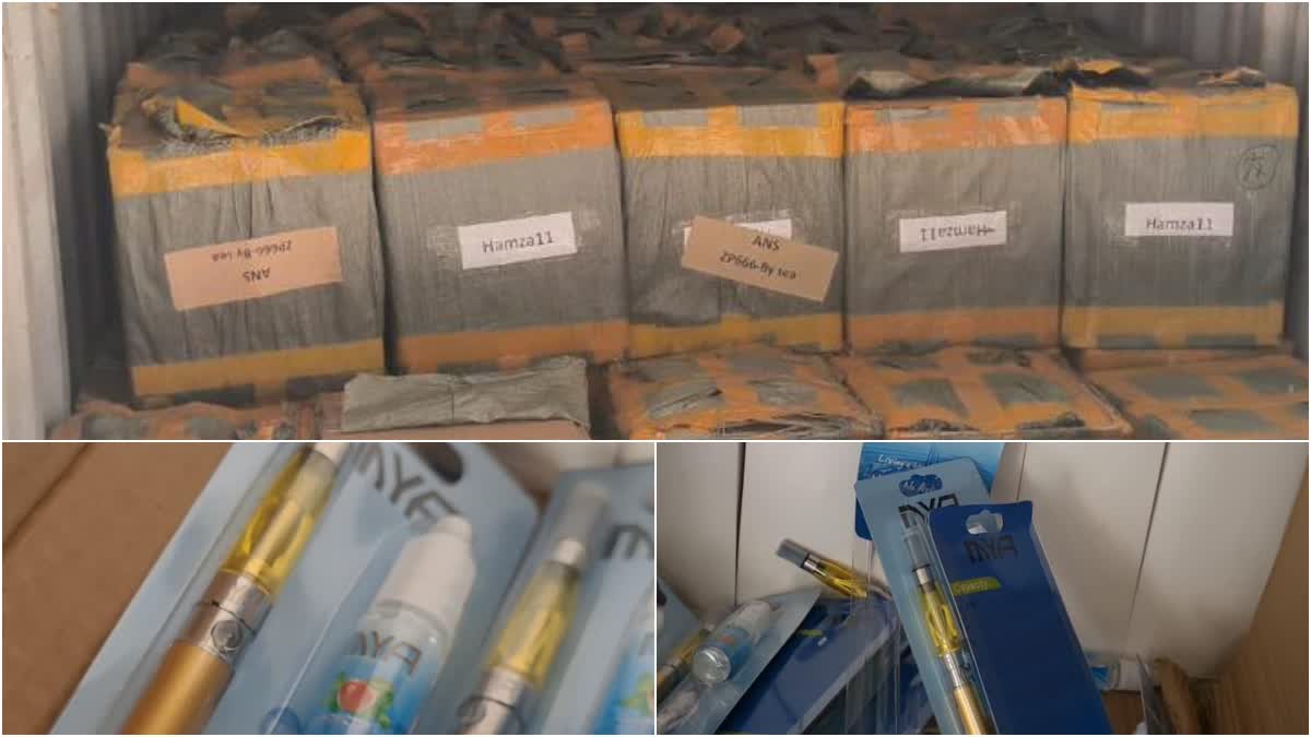 E - Cigarettes Seized in JNPT