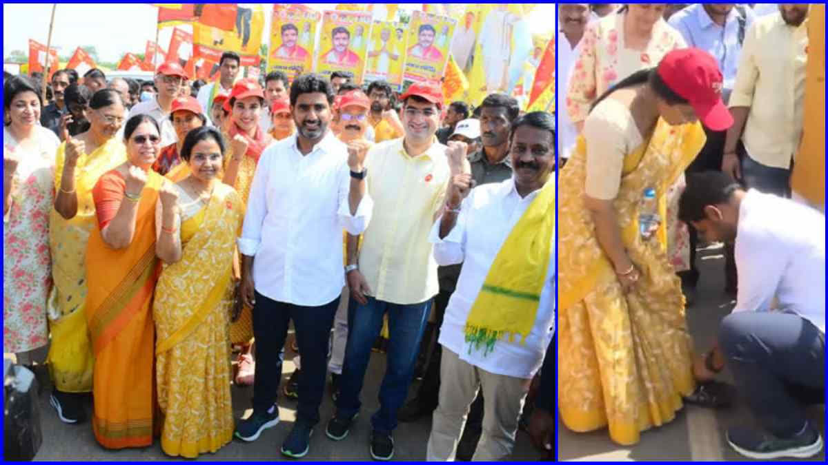 Nara Lokesh Yuvagalam Padayatra