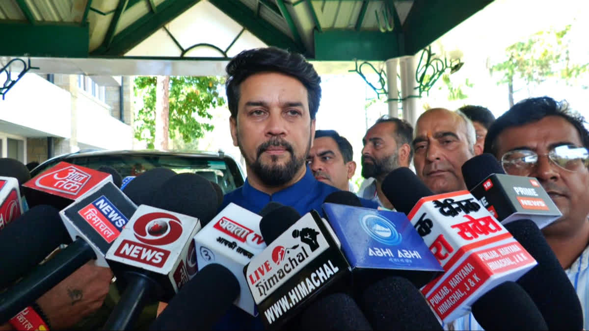 Union Minister Anurag Thakur