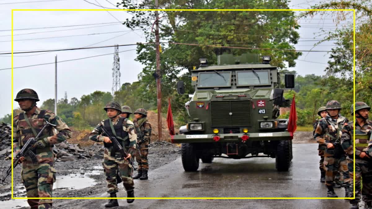 Indo Myanmar Border in Manipur