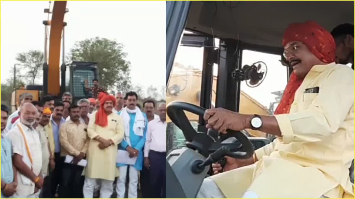 hira singh rajput jcb video