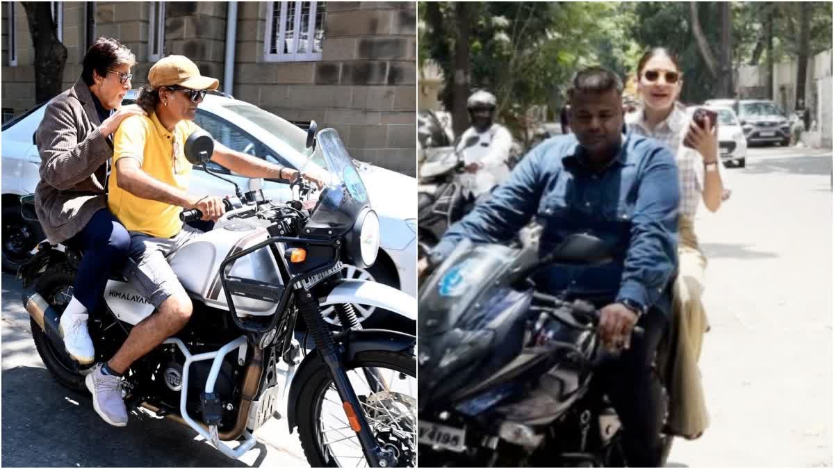 actors bike ride without helmet