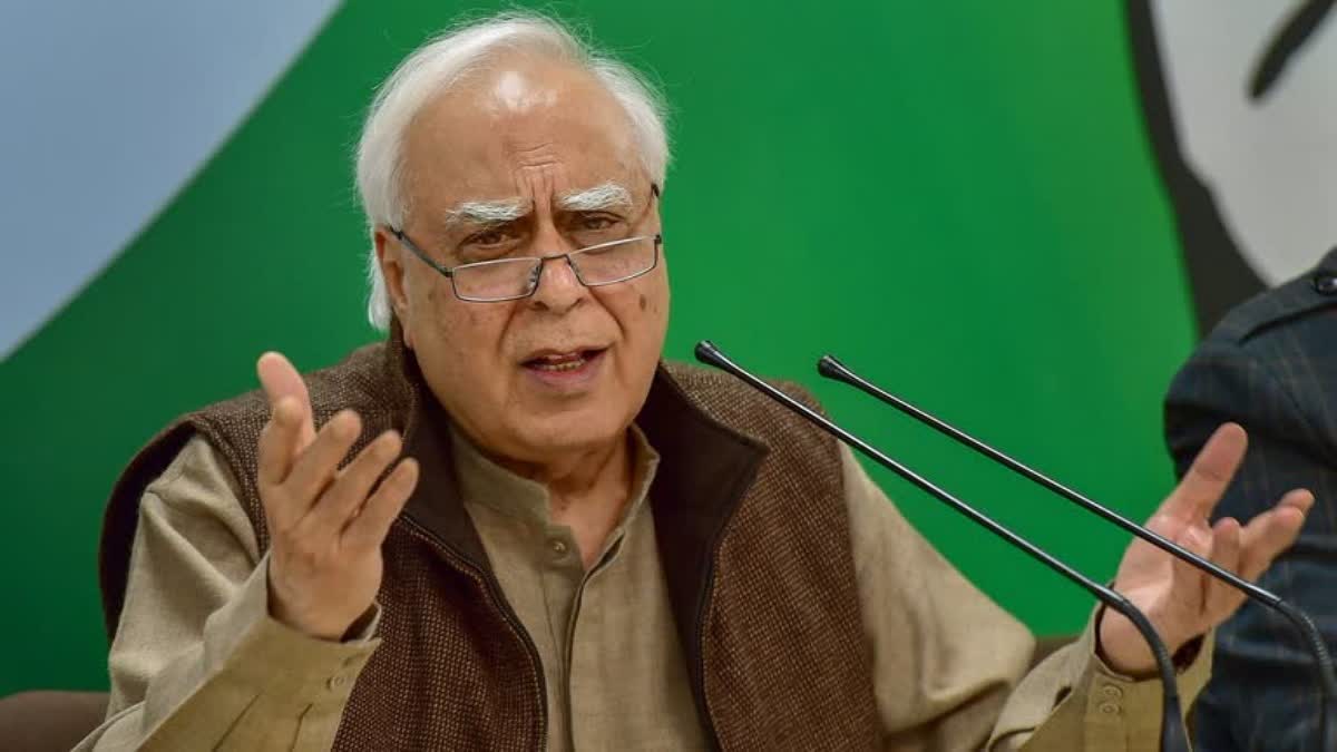 Etv Bharat Rajya Sabha member Kapil Sibal