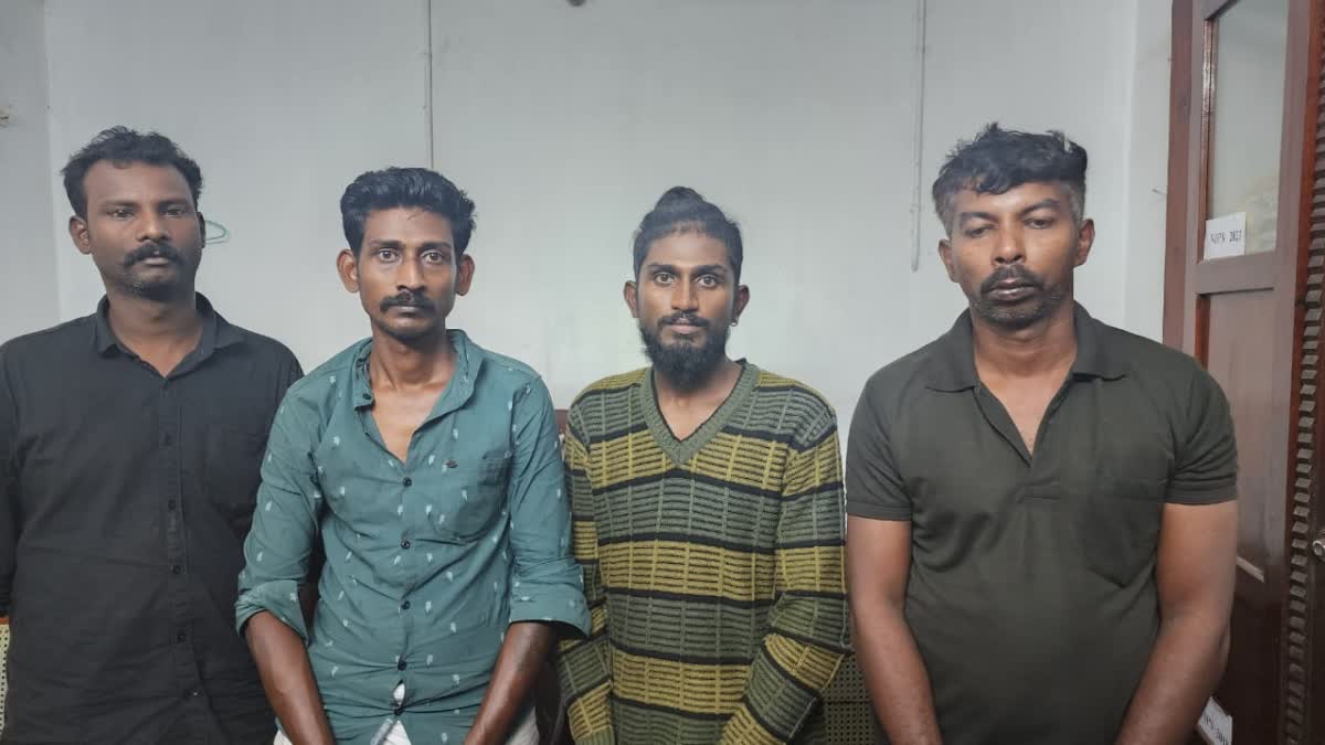 ninety kilograms ganja seized case  Thiruvananthapuram kannettumukku  കഞ്ചാവ് കടത്തിയത് കുട്ടികളെ മറയാക്കി  കഞ്ചാവ് കടത്ത് സ്‌ത്രീയേയും കുട്ടികളേയും മറയാക്കി  അറസ്റ്റില്‍ കൂടുതല്‍ വിവരം പുറത്ത്  കണ്ണേറ്റുമുക്കില്‍ പിടികൂടിയ 90 കിലോ കഞ്ചാവ്  ganja seized case Thiruvananthapuram kannettumukku