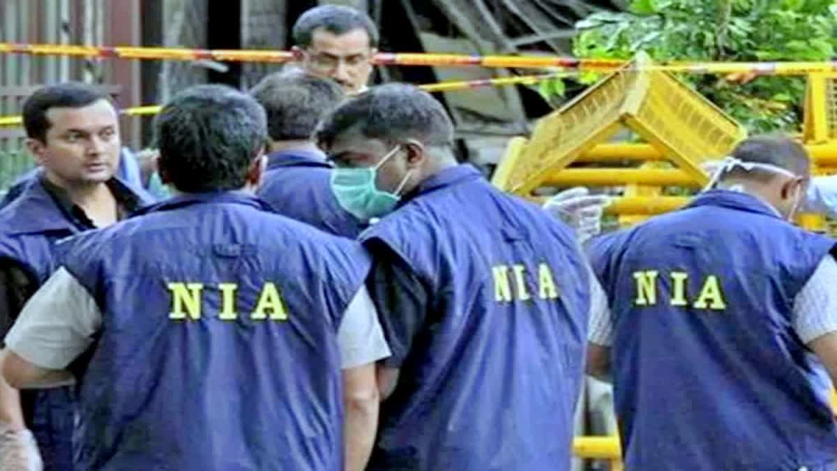 Etv Bharat NIA raids at more than 100 locations in six states