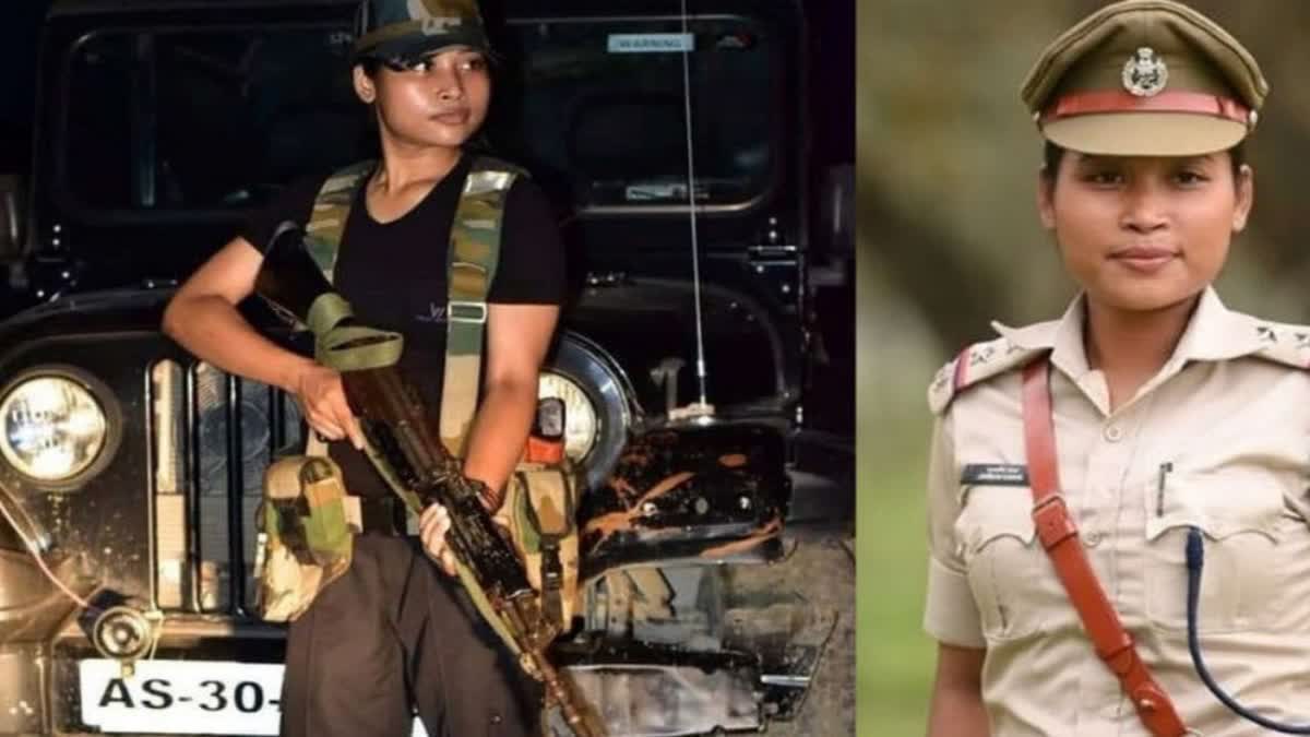 Daredevil lady cop death raises suspicion day after she busted gold racket  Assam Daredevil lady cop death  lady cop death raises suspicion  Assam Daredevil lady cop  ലേഡി സിങ്കം  സിഐഡി  ജുന്‍മോനി  സ്വര്‍ണ കടത്ത്