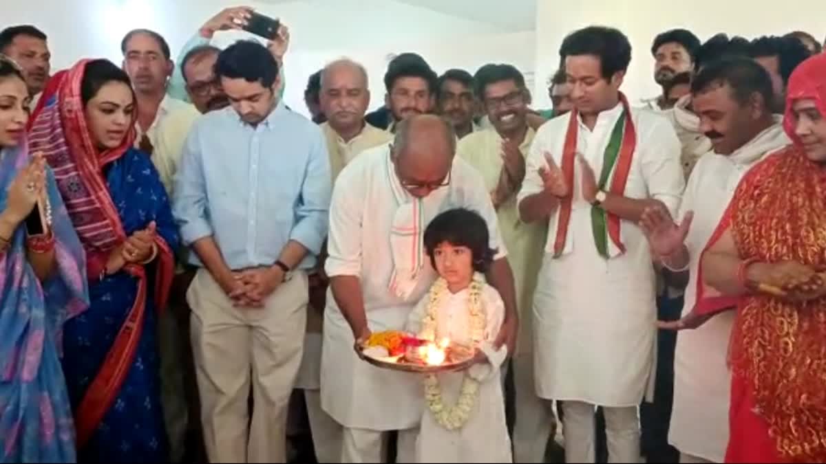 Digvijay Singh grandson gives maiden speech on Kevat jayanti