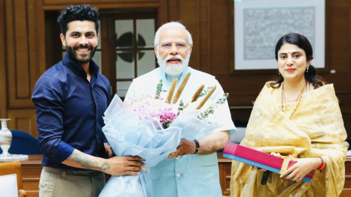 Jadeja meets PM Modi