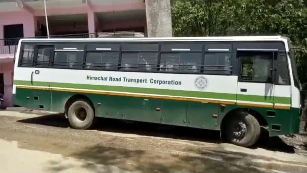 HRTC Hamirpur 5 Bus route will divert on Kiratpur-Manali Fourlane.