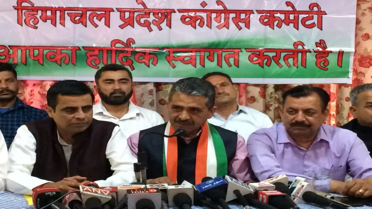 Himachal Congress chief spokesperson Prem Kaushal