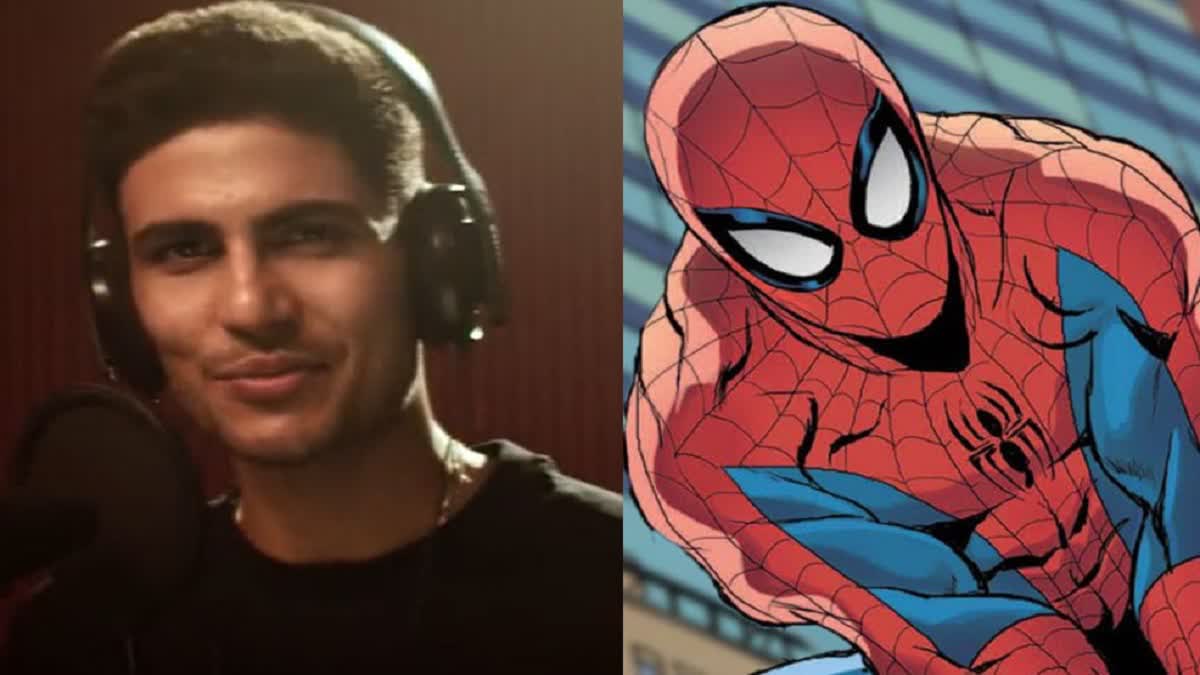 Star cricketer Shubman Gill is promoting Spider-Man