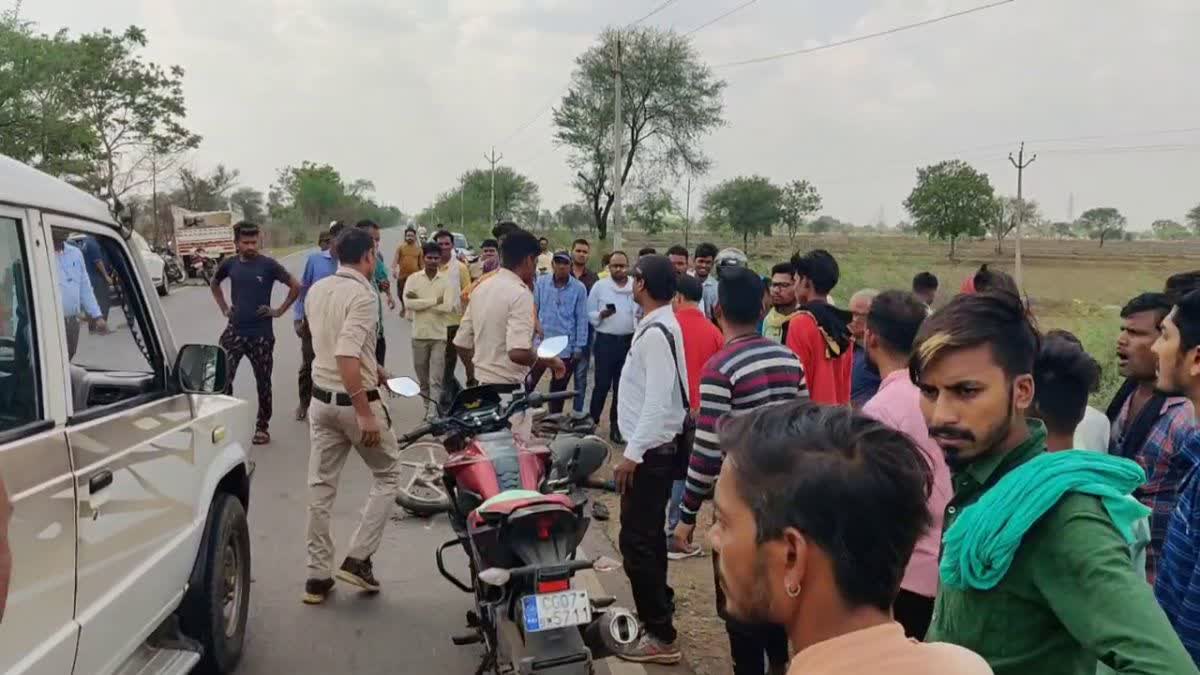 Road accident in bemetara