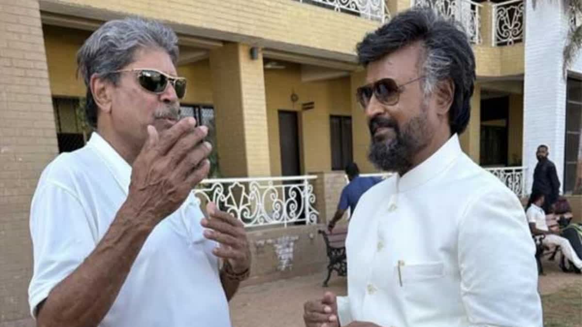 Rajnikanth kapil Dev