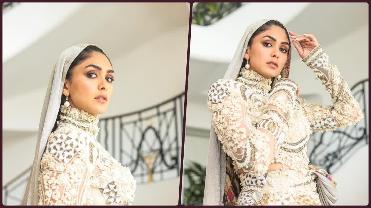 Mrunal Thakur Cannes Look