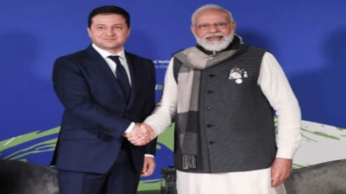 BILATERAL MEETING BETWEEN MODI AND ZELENSKY POSSIBLE IN HIROSHIMA