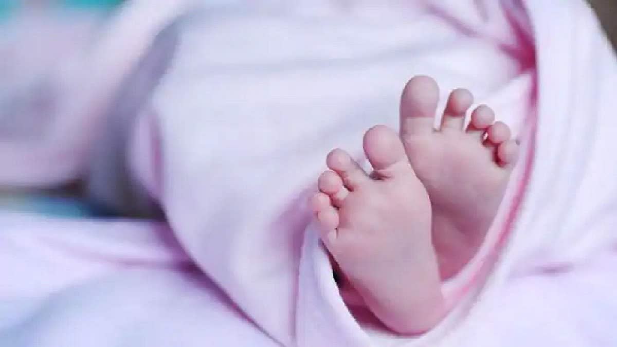 Dead body of new born in Ramnagar