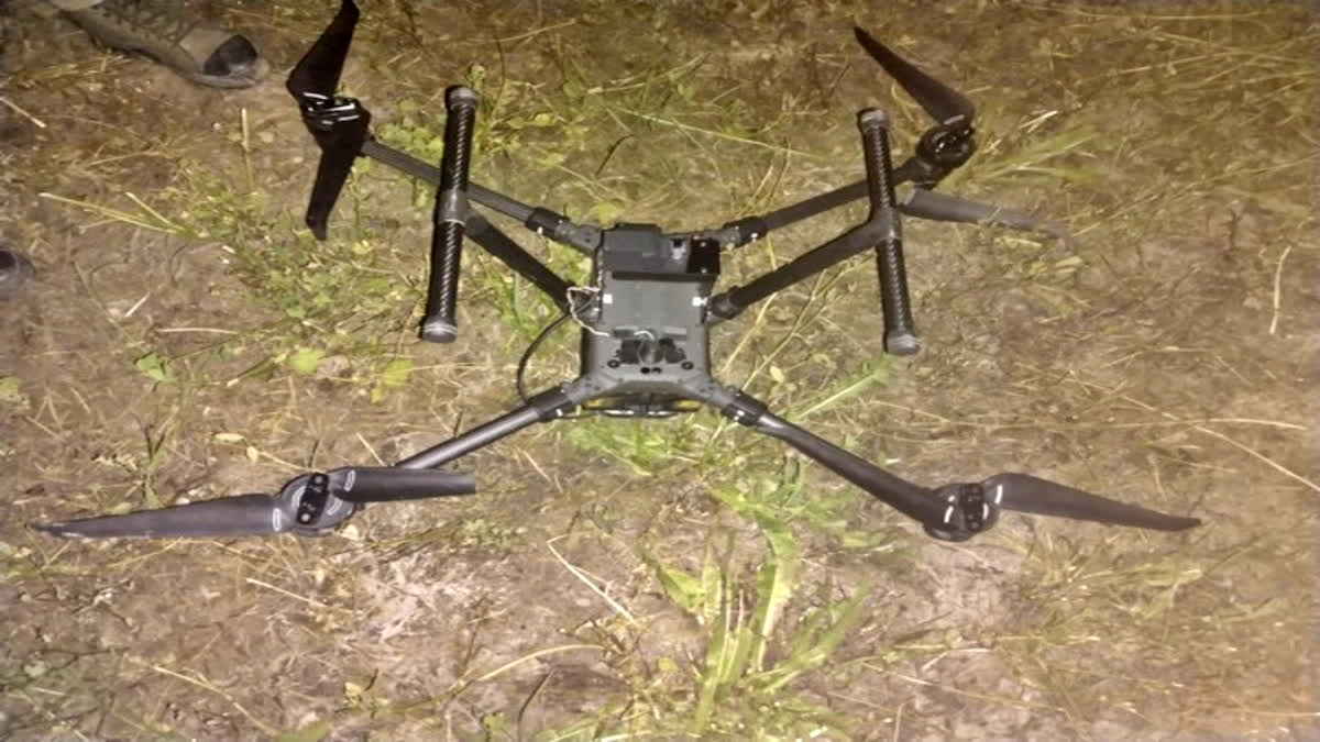 BSF troops shot down 2 drones from Pakistan in Amritsar, foil smuggling bid