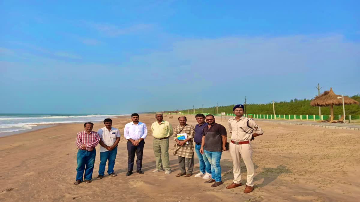 esteemed members of blue flag visted sonapur beach