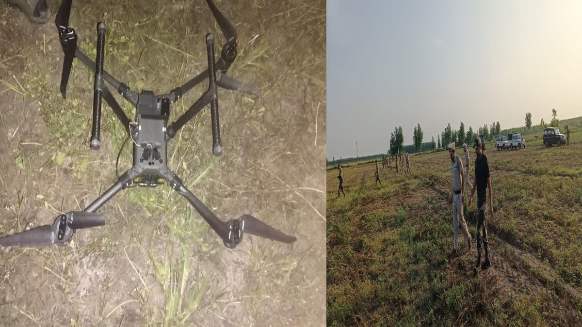 Pakistani drones were seen on Amritsar and Gurdaspur border