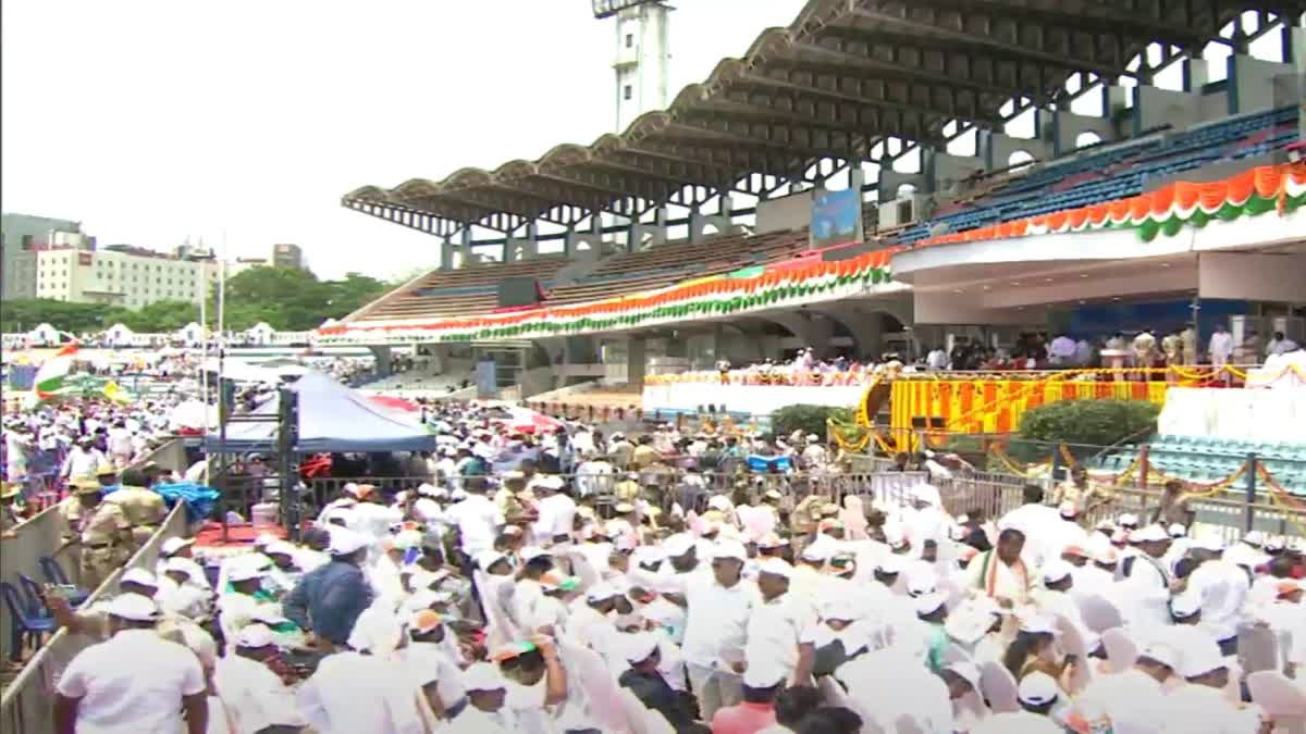 Etv Bharat8 MLAs took oath today along with CM and DCM at Kantheerava stadium at 12.30 pm