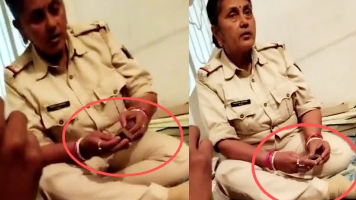 Bettiah News: महिला जमादार का घूस लेता VIDEO वायरल, SP बोले 'जांच के बाद  होगा एक्शन', video of shikarpur police station jamadar taking bribe goes  viral bettiah sp ordered an inquiry