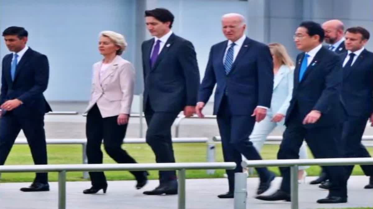 Biden with G-7 leaders